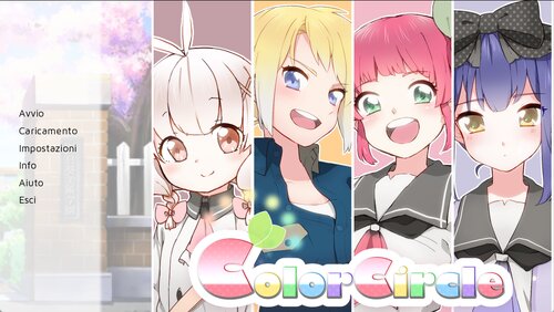 ColorCircle(Italiano) ゲーム画面