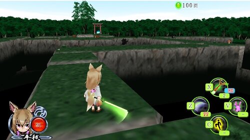 狐妖怪 手毬の冒険 Game Screen Shot3