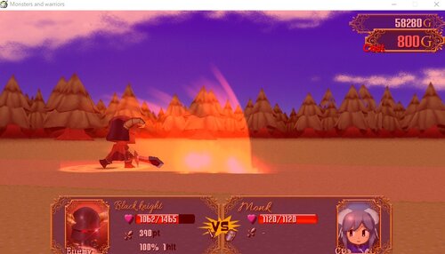 Monsters and warriors Game Screen Shot4