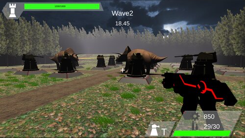 Defense of Ship Game Screen Shot