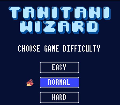 TANITANI WIZARD Game Screen Shots