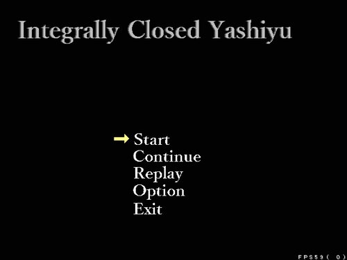 Integrally Closed Yashiyu Game Screen Shots