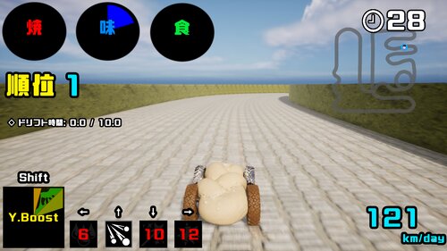 Bread(est) Grand Prix Game Screen Shot1