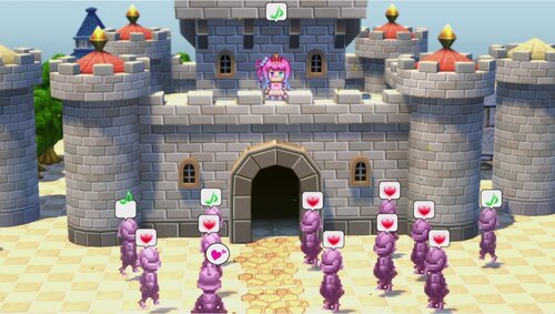 新年の誓い　ルーナ姫3周年記念ミニゲーム Game Screen Shot