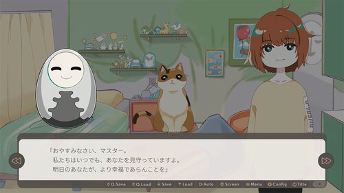 宇宙をゆく僕と猫 Game Screen Shot2