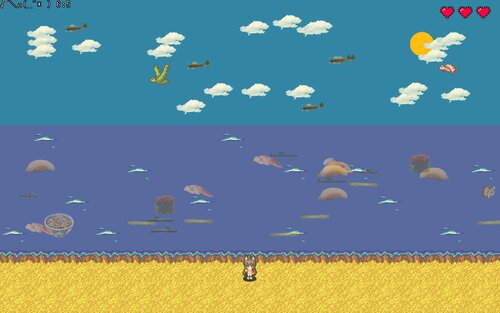 Fishing ゲーム画面