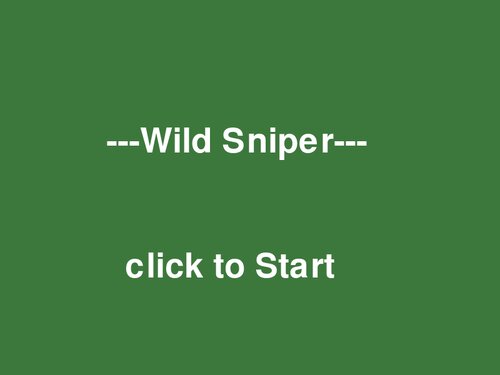 Wild Sniper / ワイルドスナイパー Game Screen Shots