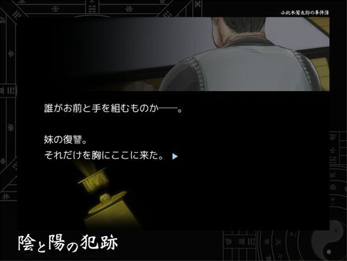 小此木鶯太郎の事件簿　陰と陽の犯跡 Game Screen Shot