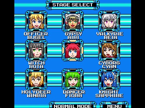 Rock'n ROSE 3rd ゲーム画面1