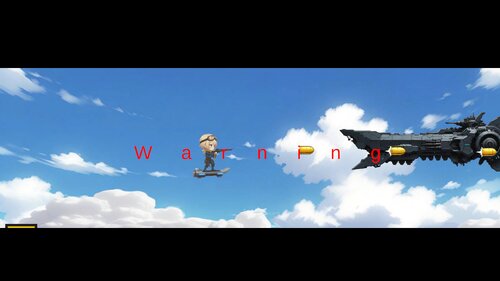 突撃シューリック～シンプルな横スクロールシューティング～ ゲーム画面3