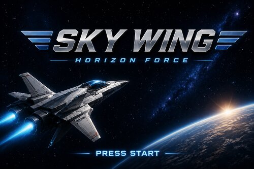 SKY　WING ゲーム画面