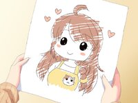 優菜さん・どろーいんぐ！ ゲーム画面3