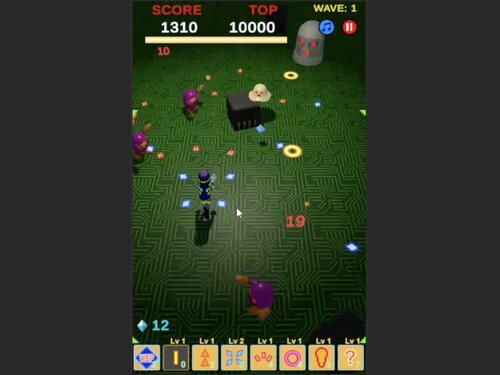 Electric Nightmare ゲーム画面s