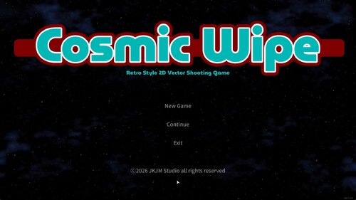 Cosmic Wipe ゲーム画面s