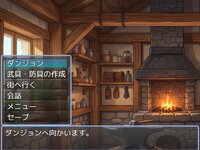 ノラとカノンと神様の工房　～超☆ウルトラ最強鍛冶師を目指して～ ゲーム画面1