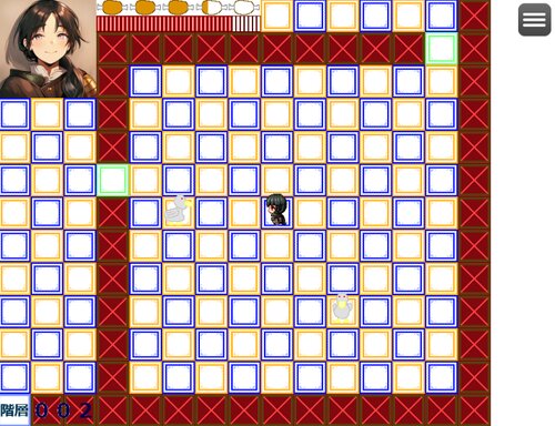 未鑑定ダンジョン ゲーム画面1