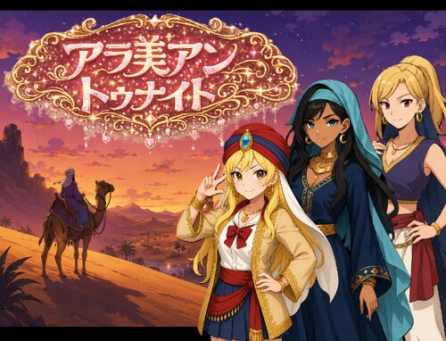 アラ美アン・トゥナイト ゲーム画面s