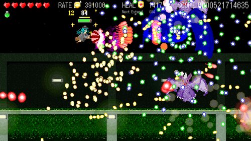 ぱらそるしゅーたー ゲーム画面5