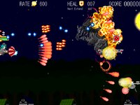ぱらそるしゅーたー ゲーム画面