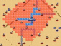 戦車をまもれ！ ゲーム画面1