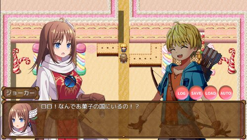 なぞときジョーカーちゃん～お菓子の国の冒険～ ゲーム画面s