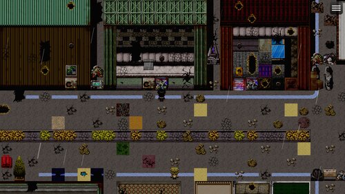 タグなし、ある夜の記録 ゲーム画面1