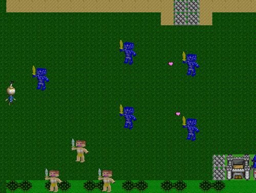 女人島の魔像 Game Screen Shot