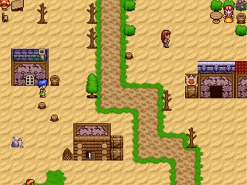 水の村 Game Screen Shot