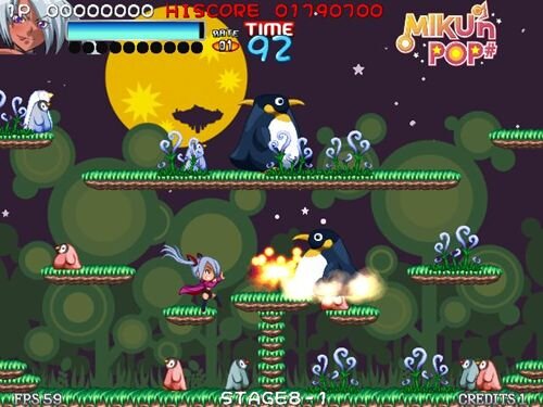 MIKU'ｎ POP＃（みっくんぽっぷ しゃーぷ） Game Screen Shot1