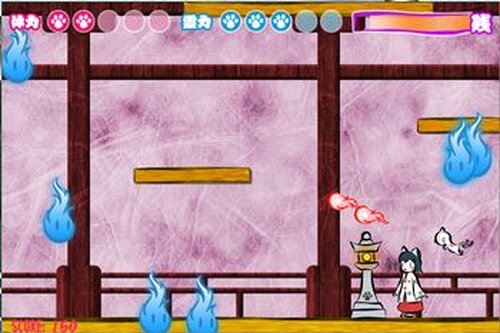 ネコ巫女ＡＣＴ Game Screen Shot3