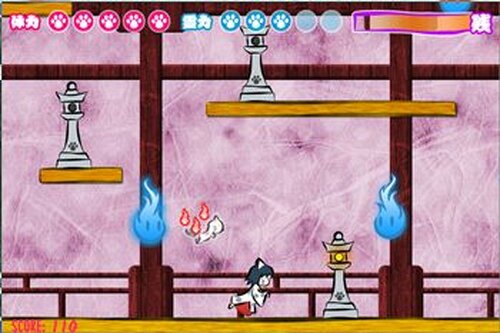 ネコ巫女ＡＣＴ Game Screen Shots