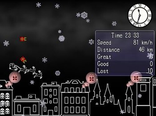 Sonic the Santa Claus Game Screen Shot2