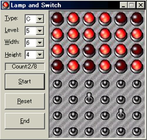 Lamp and Switch Game Screen Shot