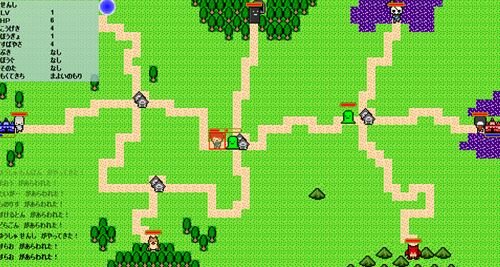 Tactics village ゲーム画面
