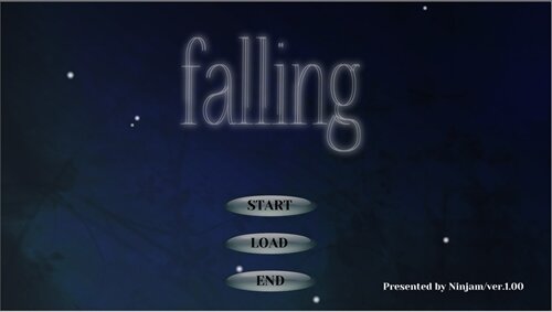 falling ゲーム画面