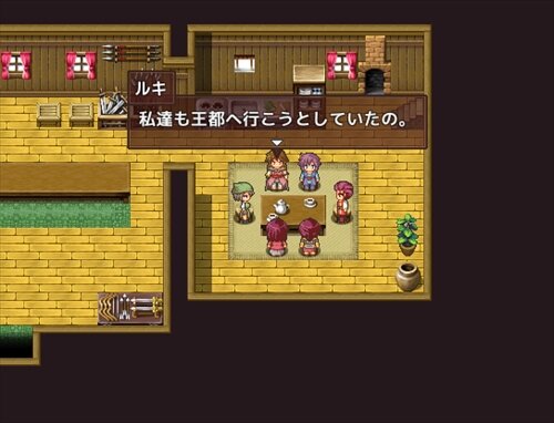 三姉妹の冒険 Game Screen Shot