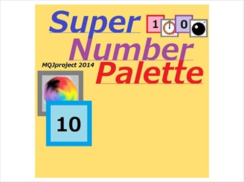 Super Number Palette Game Screen Shots