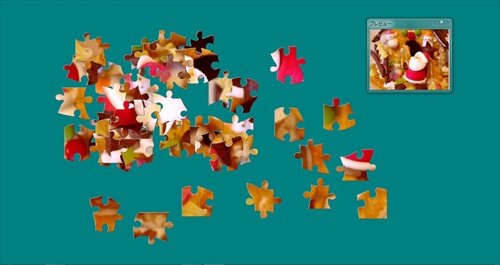 「プレゼントパズル」　クリスマス祝い　バージョン Game Screen Shot