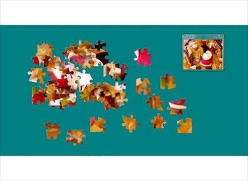 「プレゼントパズル」　クリスマス祝い　バージョン Game Screen Shots
