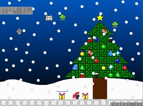 クリスマスサンタ Game Screen Shot1