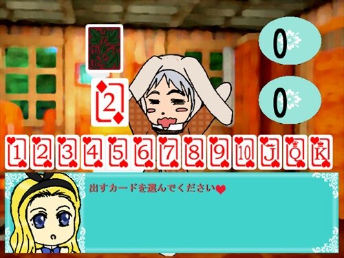 Alice's Wondercard Game Screen Shot1