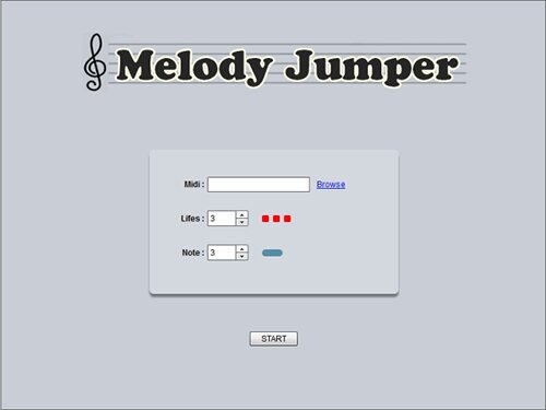 MelodyJumper Game Screen Shot