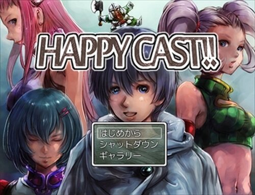HAPPY CAST!! Game Screen Shots