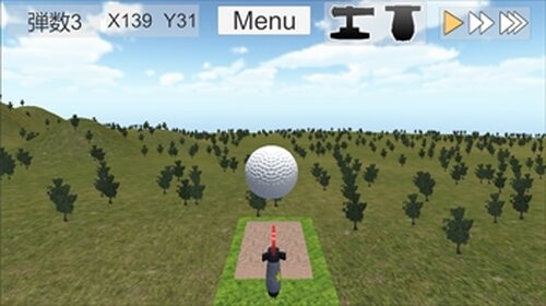 ぶっとび！　カノンゴルフ Game Screen Shot4